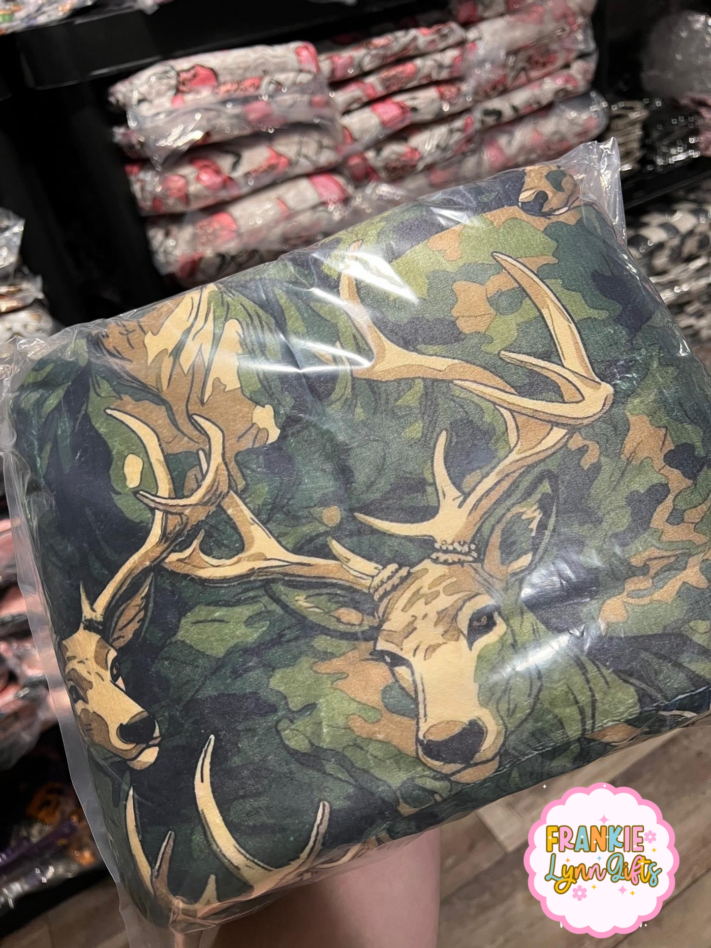 Camo Buck Blanket