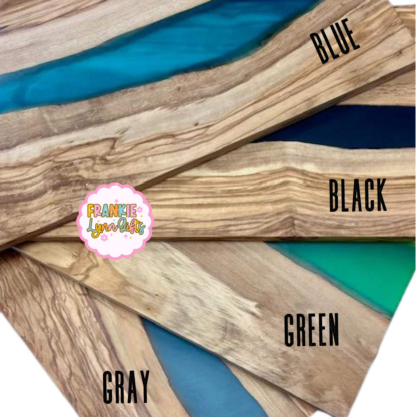 Olivewood & Resin Board