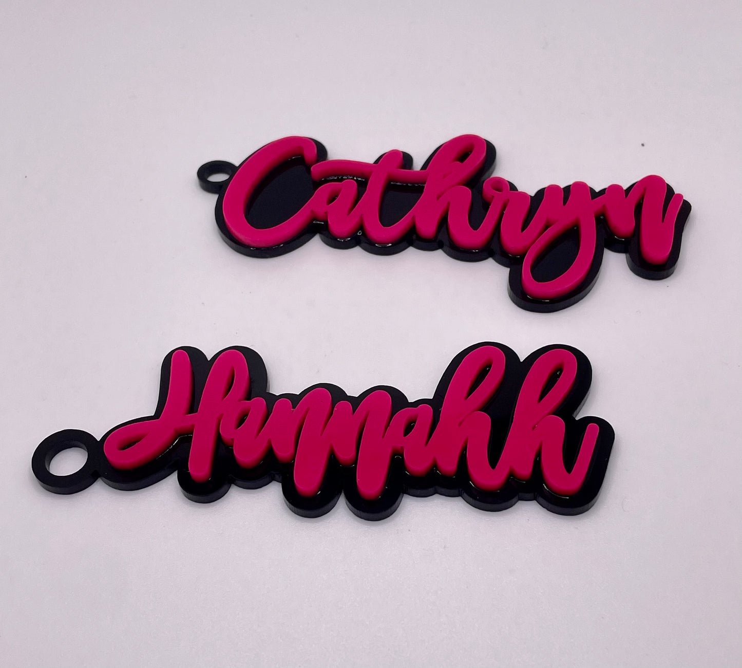 Acrylic Name Keychain