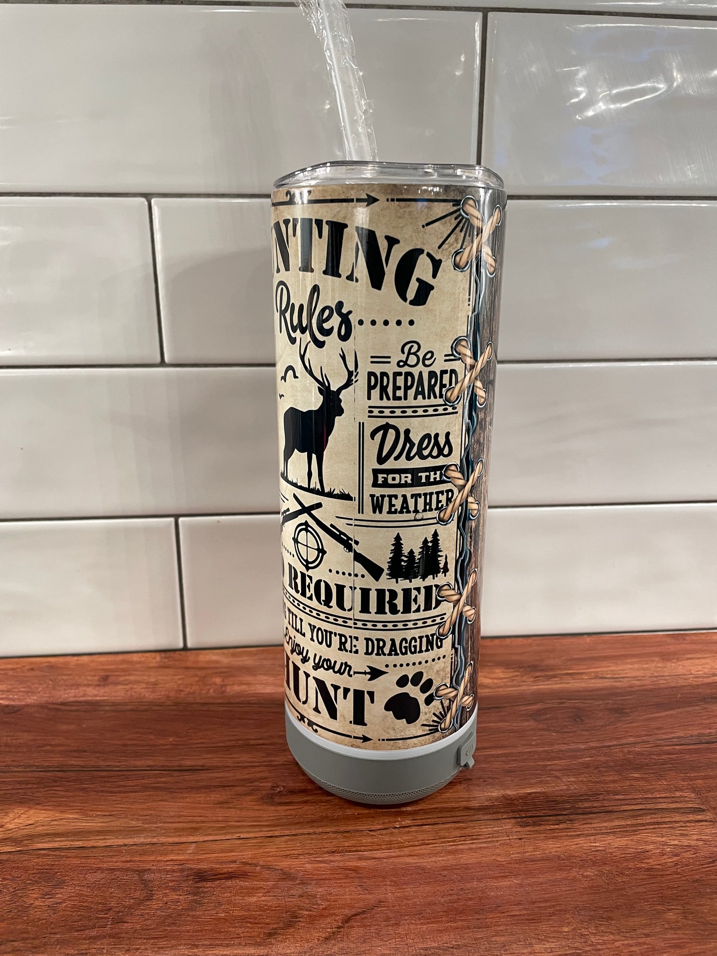 Favorite Hunting Buddy Speaker Tumbler