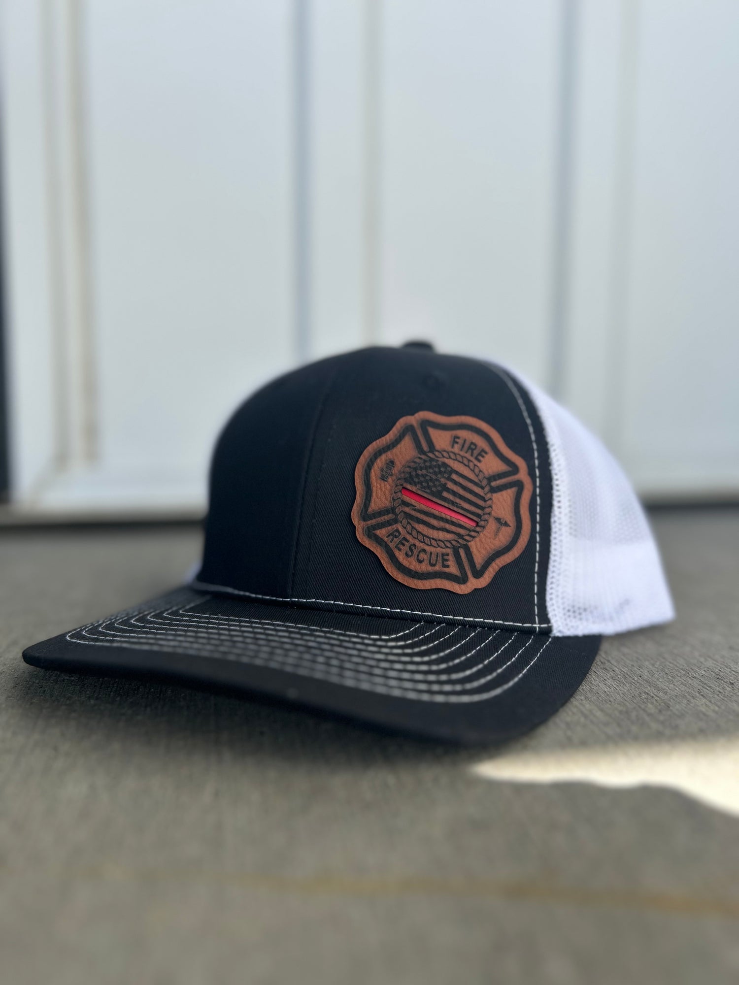 Leather Patch Hats