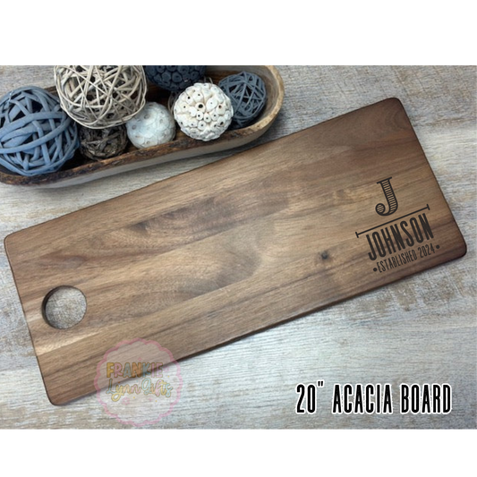 20in Acai Cutting Board