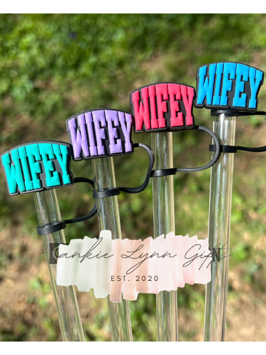 Wifey Straw Cover