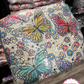 Rainbow Butterfly Blanket