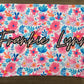 Floral Name Blanket