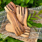 Olivewood Salad Server