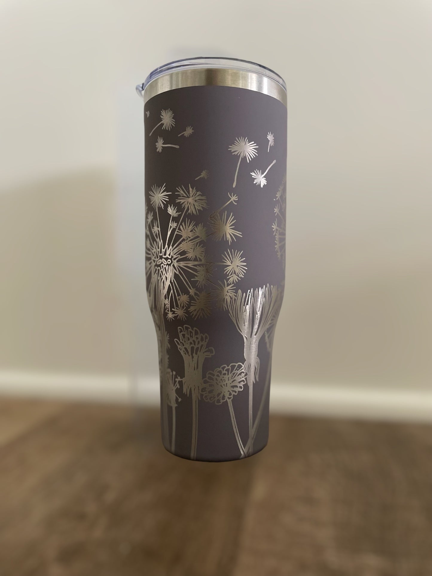 Dandelion Engraved 40 oz Mug