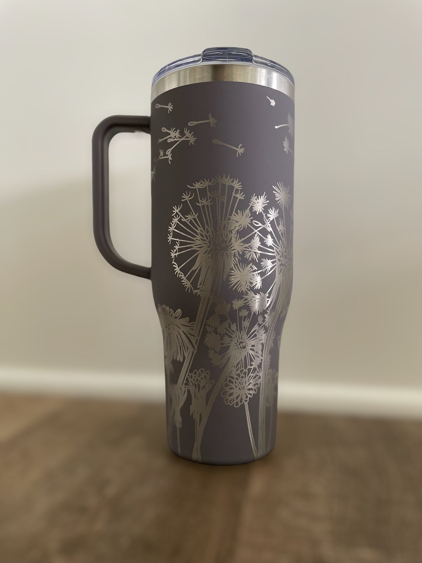 Dandelion Engraved 40 oz Mug