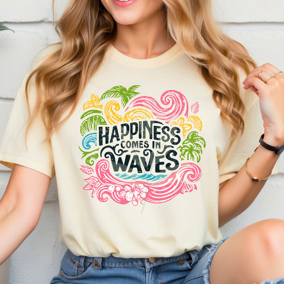 Happiness Comes in Waves