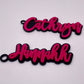 Acrylic Name Keychain