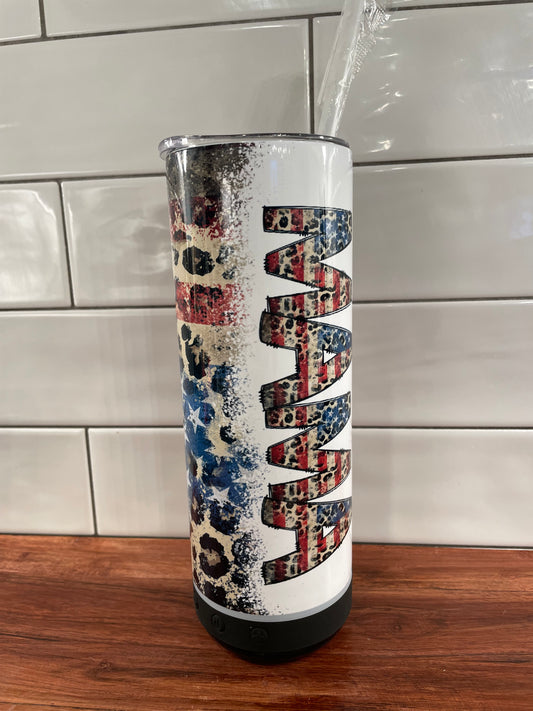 MAMA American Flag Speaker Tumbler