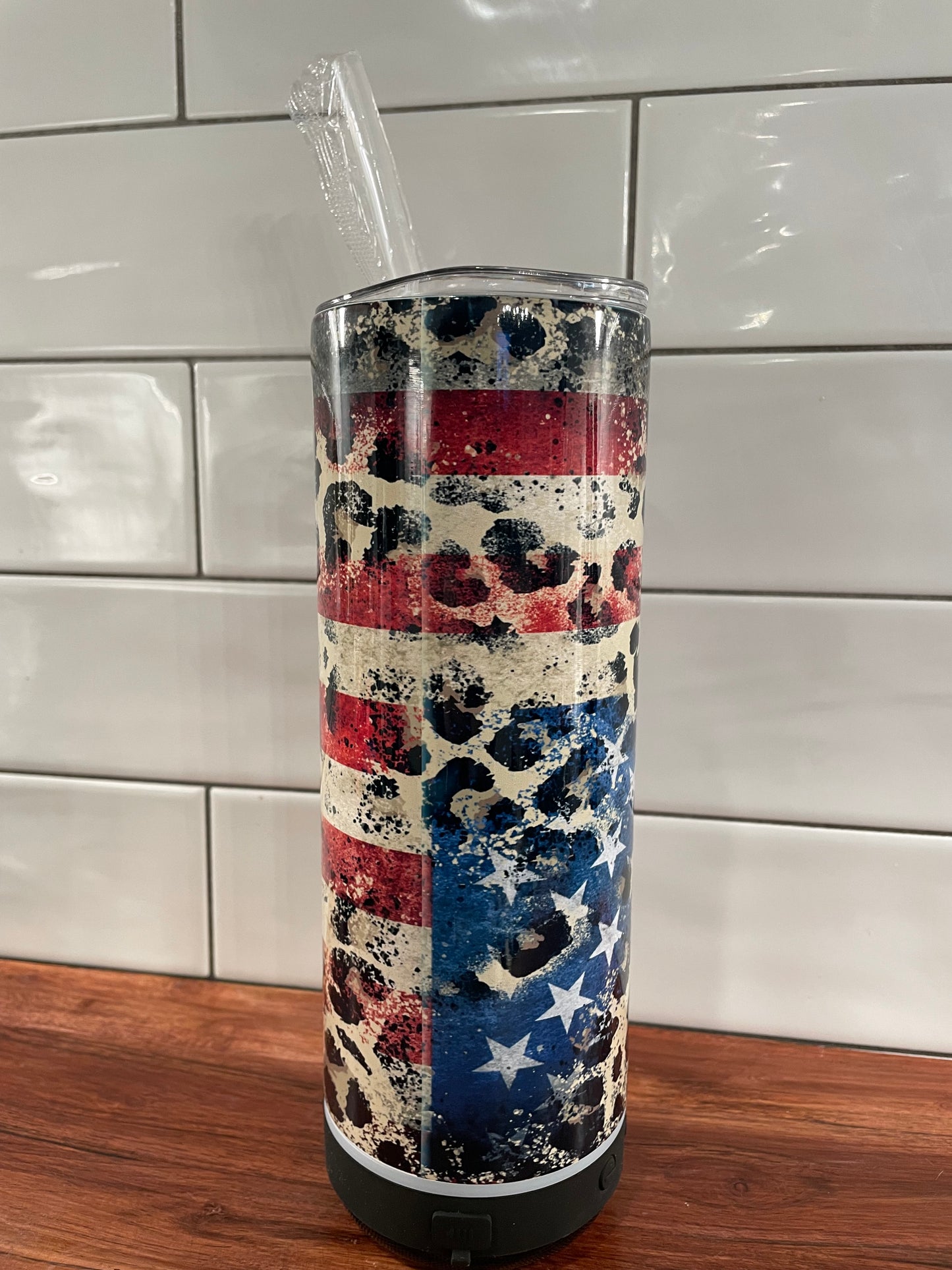 MAMA American Flag Speaker Tumbler