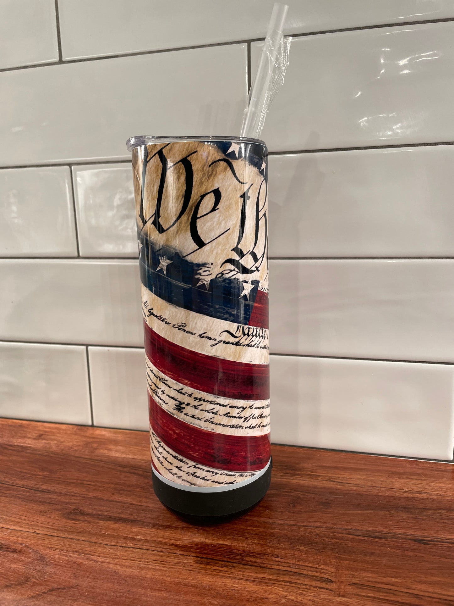 We the People Flag Speaker Tumbler