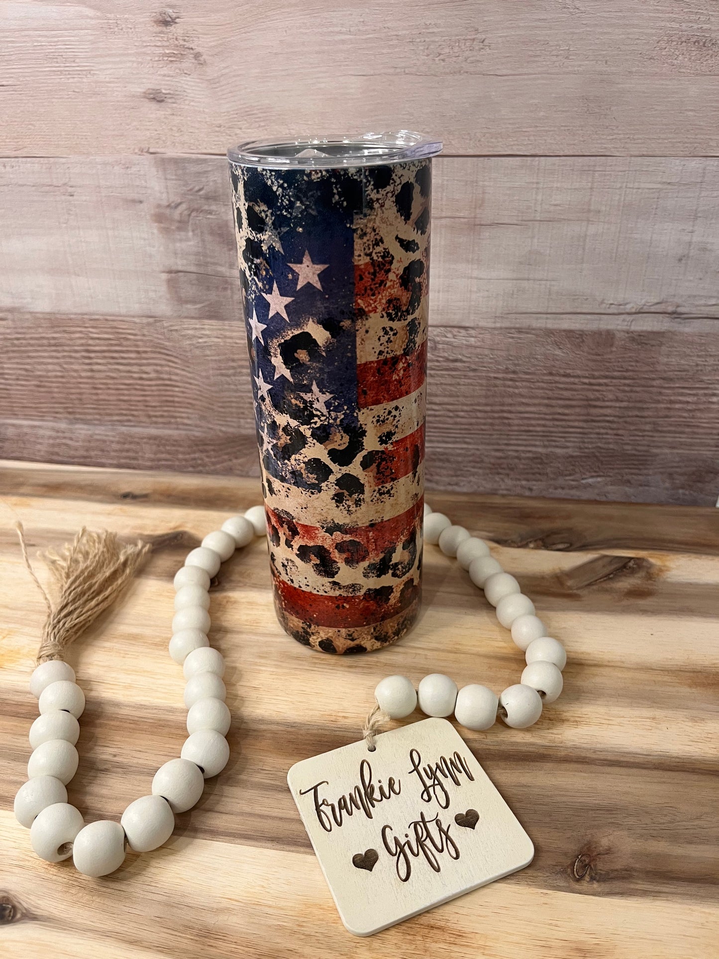 MAMA American Flag Tumbler