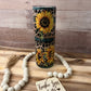Cheetah & Sunflower Tumbler