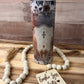 Floral Bull Head Tumbler