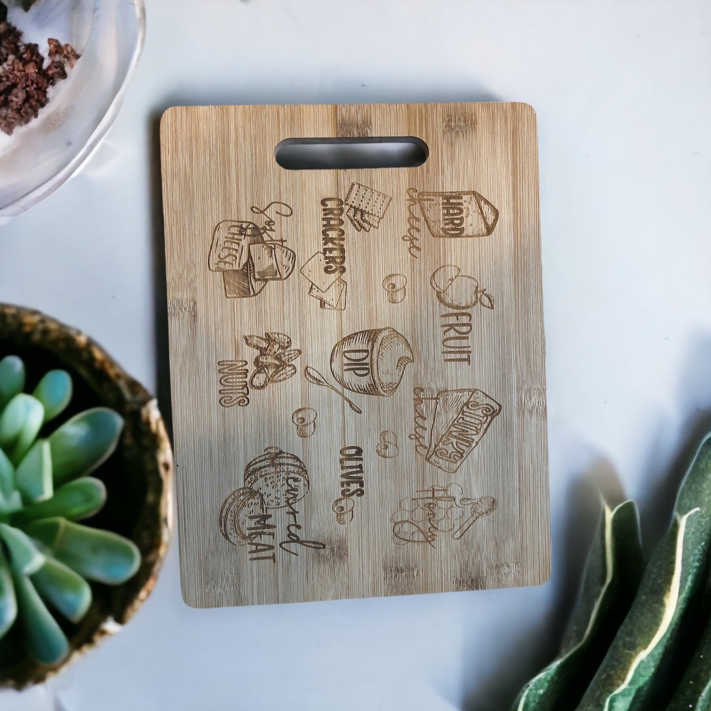 Charcuterie Cutting Board - Bamboo