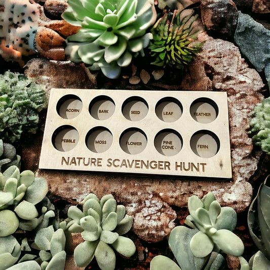 Nature Scavenger Hunt Montessori Learning