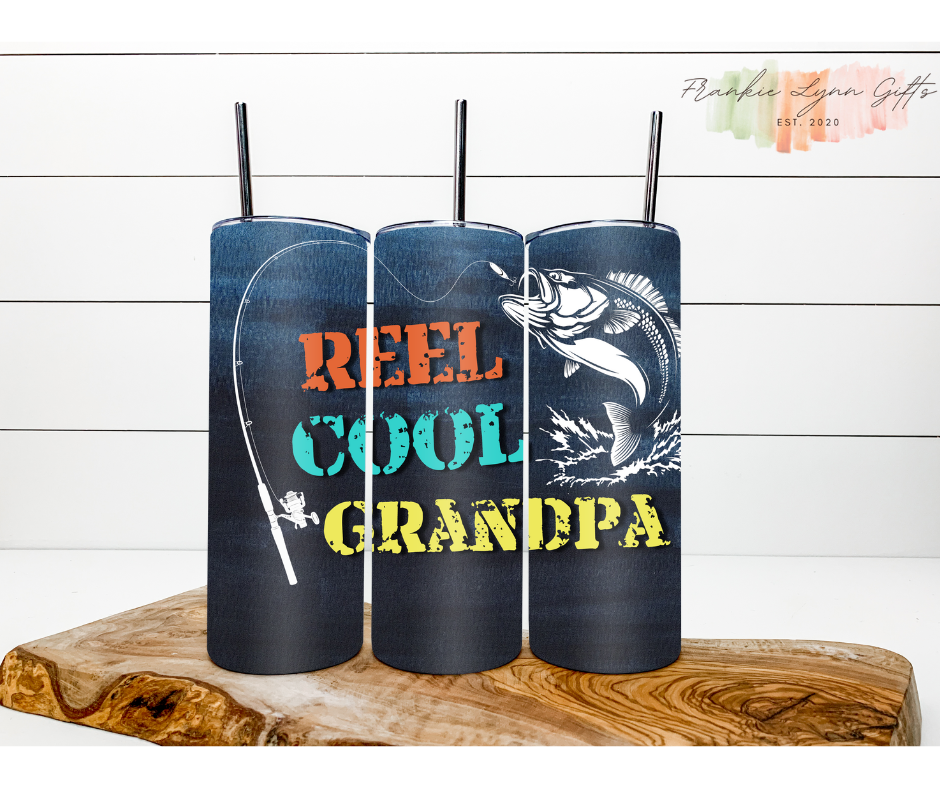 Reel Cool Grandpa Tumbler